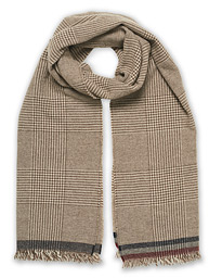  Vaudie Wash Lambswool/Cashmere Scarf Natural Stone