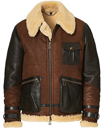  Astell Sherling Leather Jacket Brown/Natural