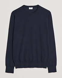  Merino Round Neck Sweater Navy