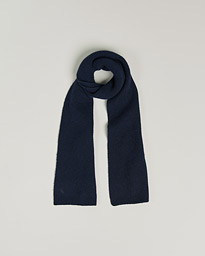  Lambswool/Caregora Scarf Midnight