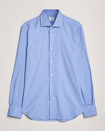  Soft Twill Cotton Shirt Light Blue