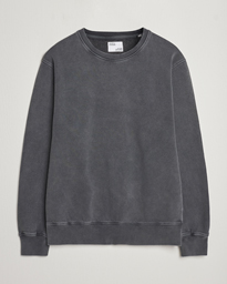  Classic Organic Crew Neck Sweat Faded Black