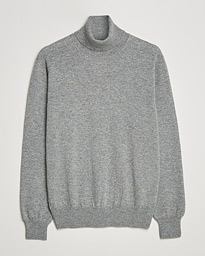  Cashmere Rollneck Sweater Light Grey