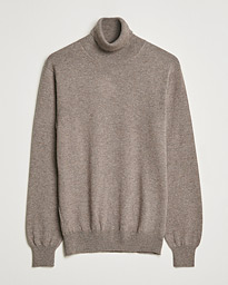  Cashmere Rollneck Sweater Brown