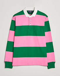  Block Stripe Rugby Pink/Green