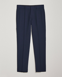  Tenuta Wool Travel Suit Trousers Royal Blue