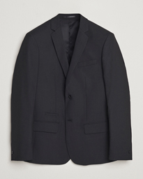 Rick Cool Wool Suit Jacket Black