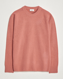  Wool/Cashmere Crew Neck Pullover Rosa