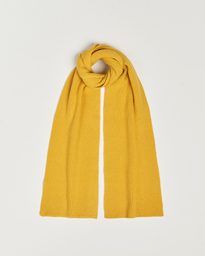  Lambswool/Caregora Scarf Mustard