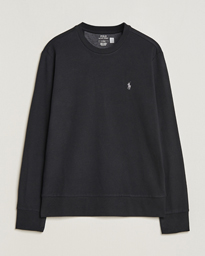  Double Knitted Jersey Sweatshirt Black