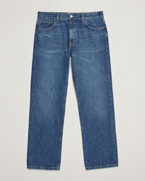  SM010 Straight Jeans Tom Mid Blue Wash