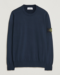  Soft Organic Cotton Crew Neck Navy Blue