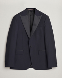  Frampton Wool Tuxedo Blazer Navy