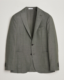  K Jacket Wool Hopsack Blazer Sage Green
