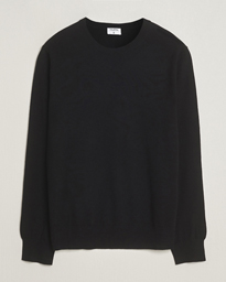  Merino Round Neck Sweater Black