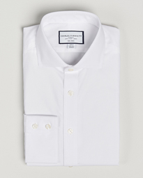  Slim Fit Non Iron Poplin Cut Away Shirt White
