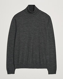  Musso Merino Knitted Polo Black