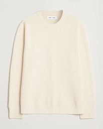  Isaks Knitted Crew Neck Clear Cream