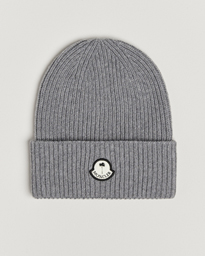  X Palm Angels Rib Wool Beanie Grey