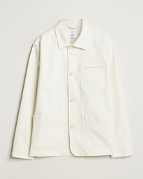 Chore Denim Overshirt Off White