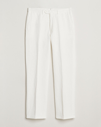  Del Cotton/Linen Trousers White