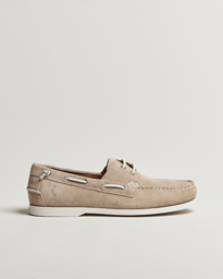  Merton Suede Boatshoe Milkshake