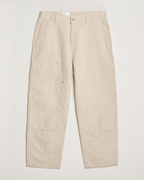  Walter Double Knee Cotton/Linen Pant Natural