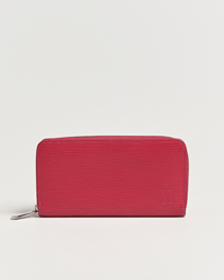  Zippy Wallet Epi Leather Pink 