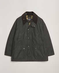  Oversize Bedale Wax Jacket Sage