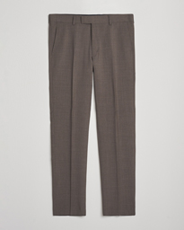  Tenuta Wool Suit Trousers Mud