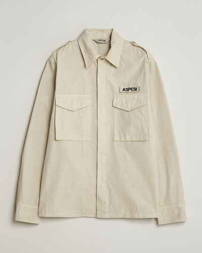 Aspesi Cotton Field Shirt Sand