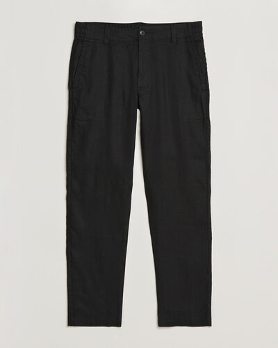 BOSS ORANGE Sanderson Linen Pants Black