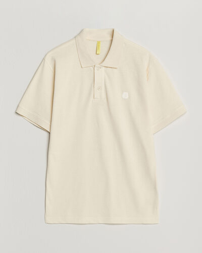 Sail Racing Tornado Cotton/Linen Pique Polo Off White
