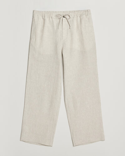 J.Lindeberg Noah Drape Linen Pants Moonbeam