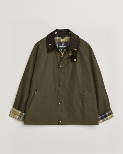 Barbour Lifestyle Icons Transport Wax Jacket Brown
