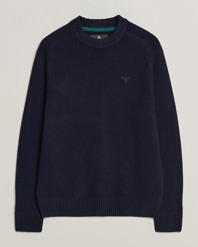 Barbour Lifestyle Newtown Lambswool Crewneck Navy