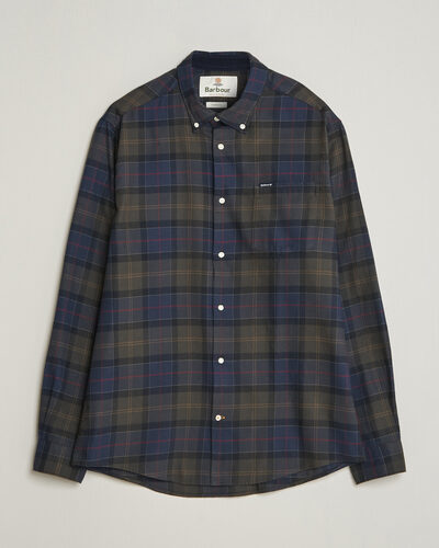 Barbour Lifestyle Flannel Check Shirt Shadow Classic