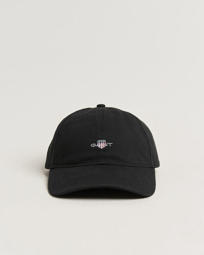 Gant Cotton Twill Cap Black