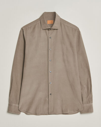 Grigio Corduroy Shirt Beige