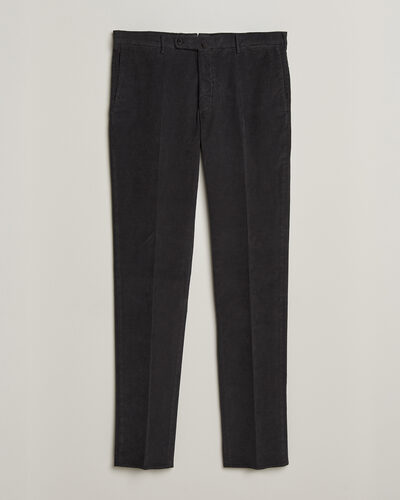 Incotex Regular Fit Baby Corduroy Trousers Dark Grey
