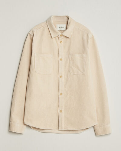 Les Deux Corduroy Overshirt Ivory