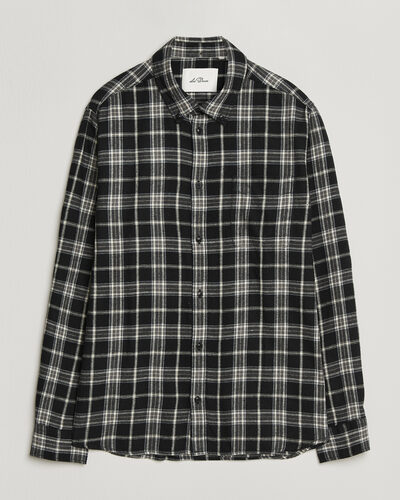 Les Deux Vintage Check Shirt Black