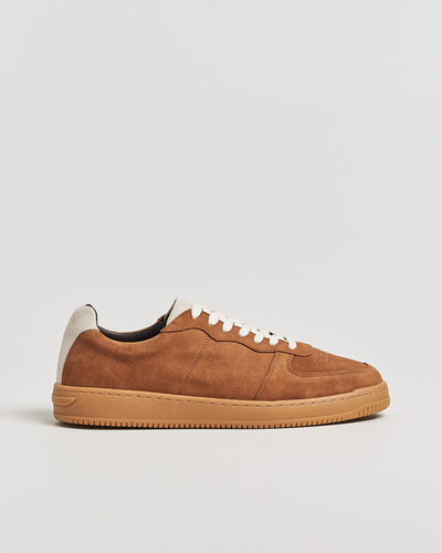 Les Deux Suede Sneaker Bone Brown