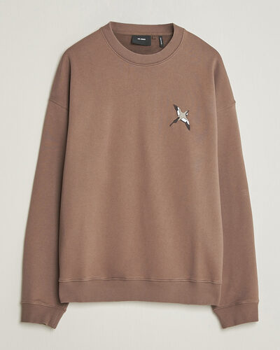 Axel Arigato Micro Bee Bird Sweatshirt Coffee Brown