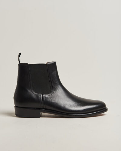 Polo Ralph Lauren Owen Leather Chelsea Boots Black