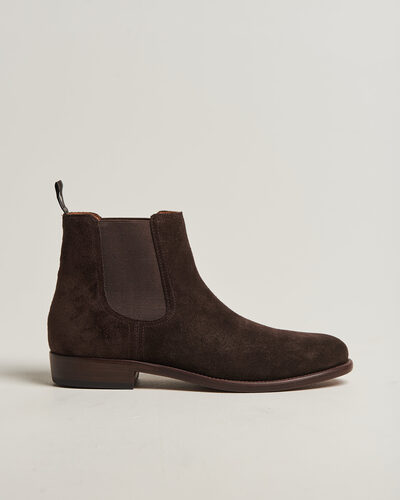 Polo Ralph Lauren Owen Suede Chelsea Boots Dark Chocolate