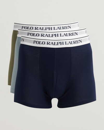 Polo Ralph Lauren 3-Pack Trunks Navy/Blue/White