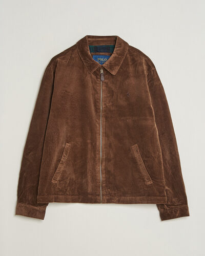 Polo Ralph Lauren Lined Corduroy Windbreaker Pale Russet