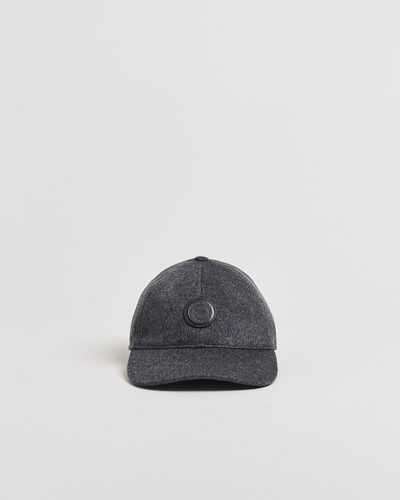 Tiger of Sweden Hent Wool/Cashmere Cap Dark Grey Melange