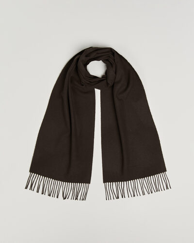Gant Wool Scarf Shadow Brown